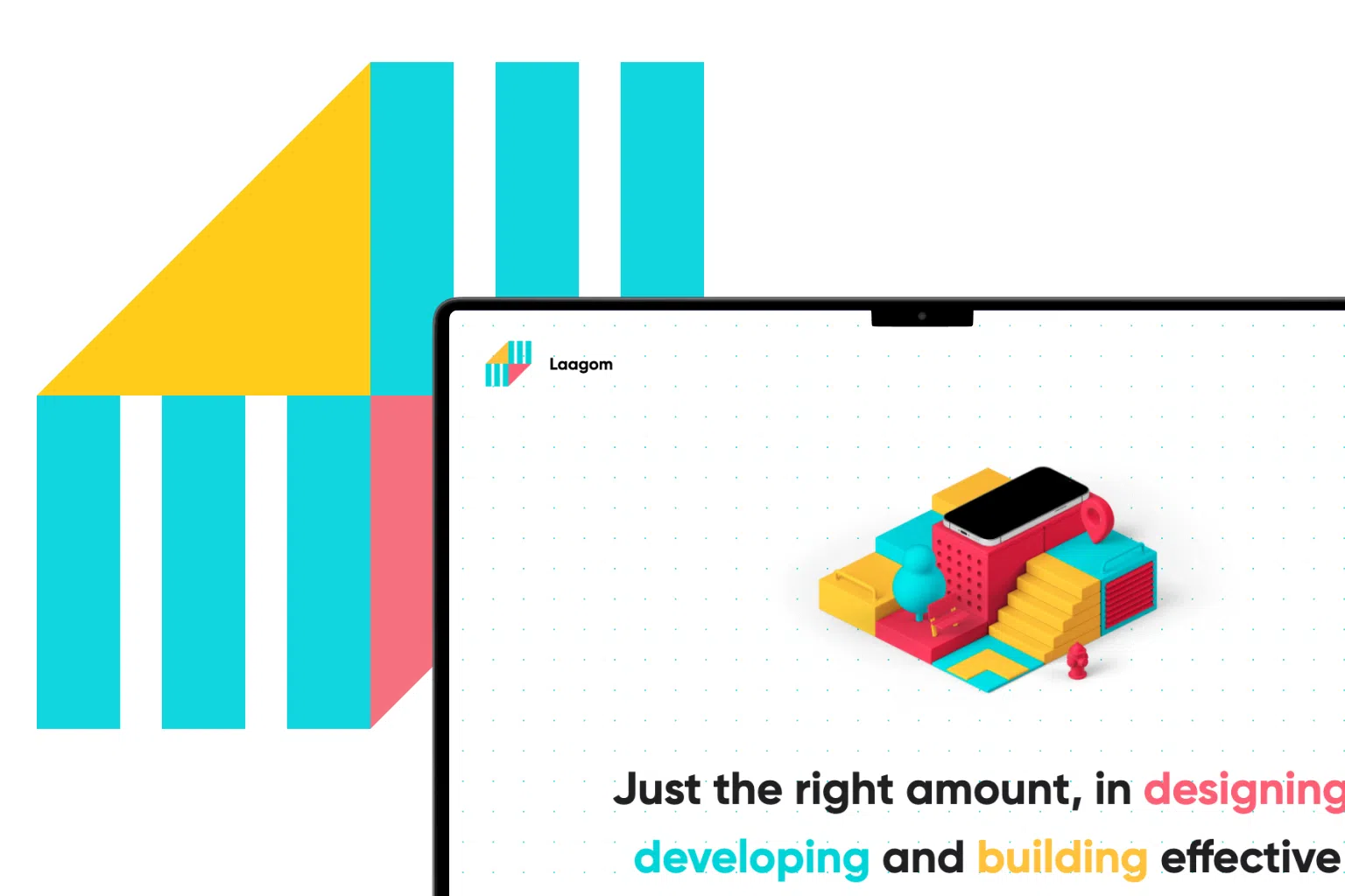 Laagom Landing Page UI
